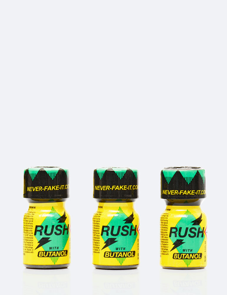 rush butanol pack met 3 poppers